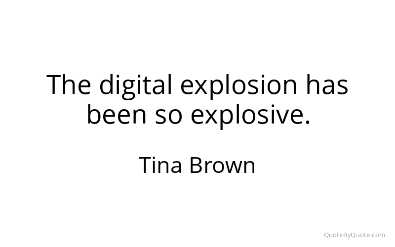 Preview image for this quote by Tina Brown