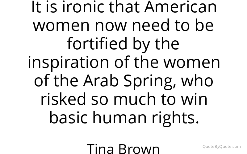Preview image for this quote by Tina Brown