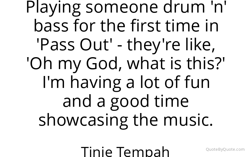 Preview image for this quote by Tinie Tempah