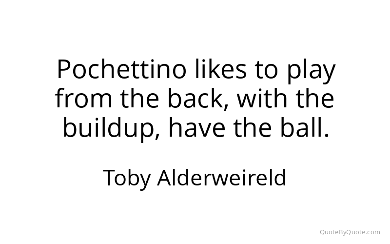Preview image for this quote by Toby Alderweireld