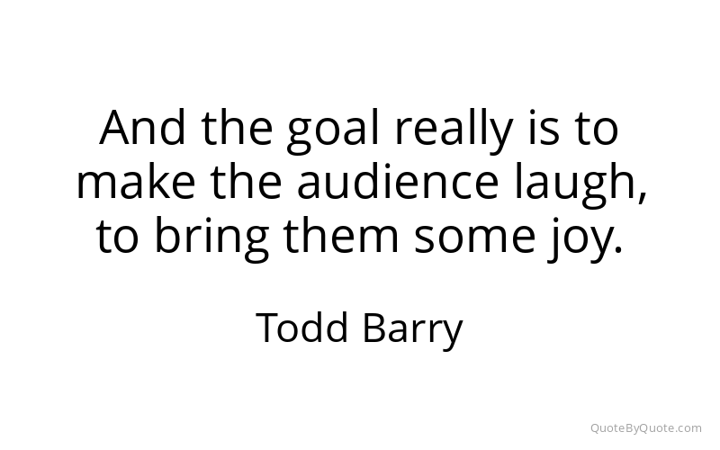 Preview image for this quote by Todd Barry