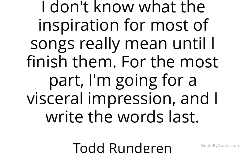 Preview image for this quote by Todd Rundgren