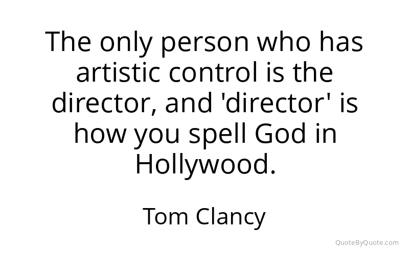 Preview image for this quote by Tom Clancy