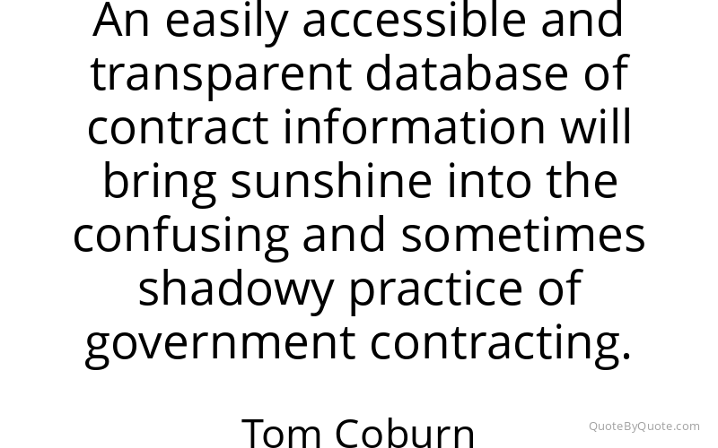 Preview image for this quote by Tom Coburn