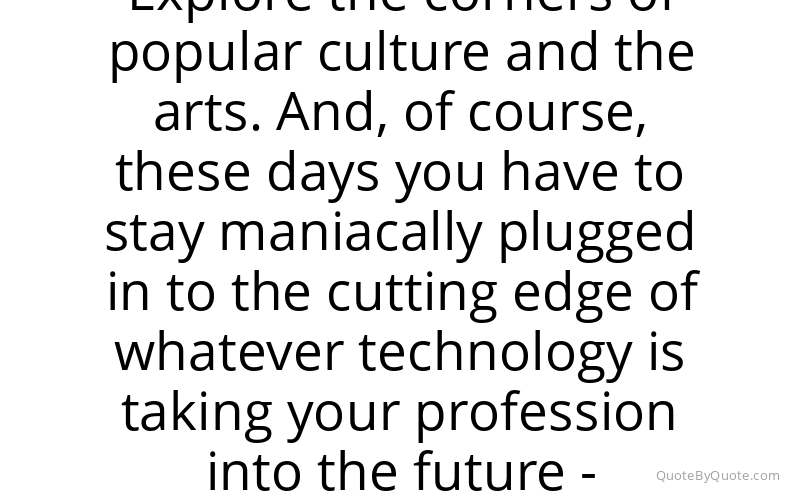 Preview image for this quote by Tom Freston