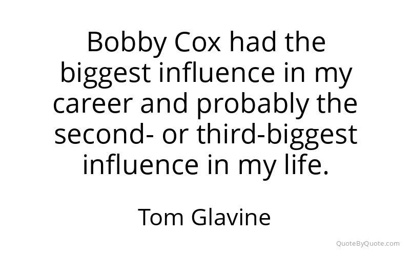 Preview image for this quote by Tom Glavine