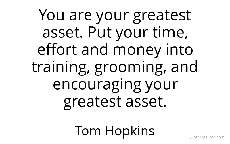 Preview image for this quote by Tom Hopkins