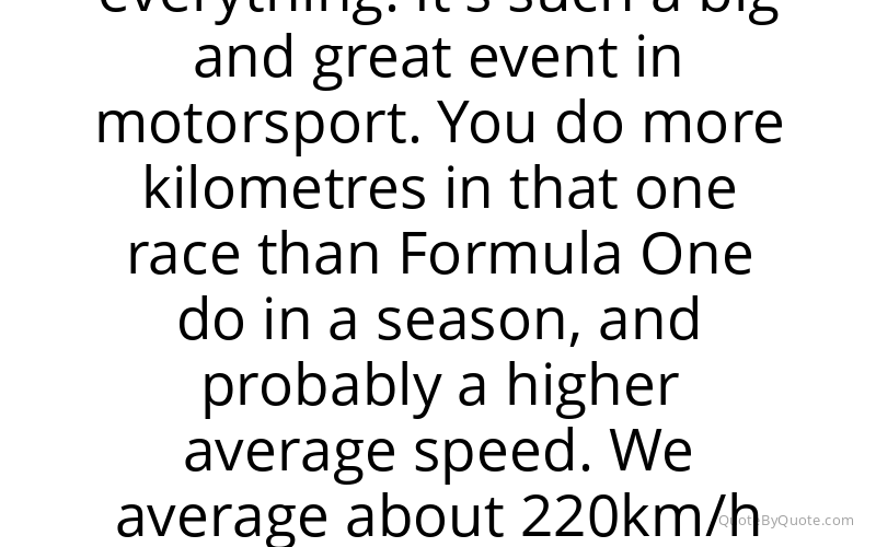 Preview image for this quote by Tom Kristensen