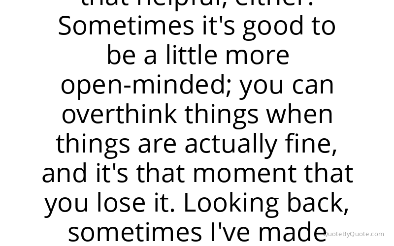 Preview image for this quote by Tom Odell