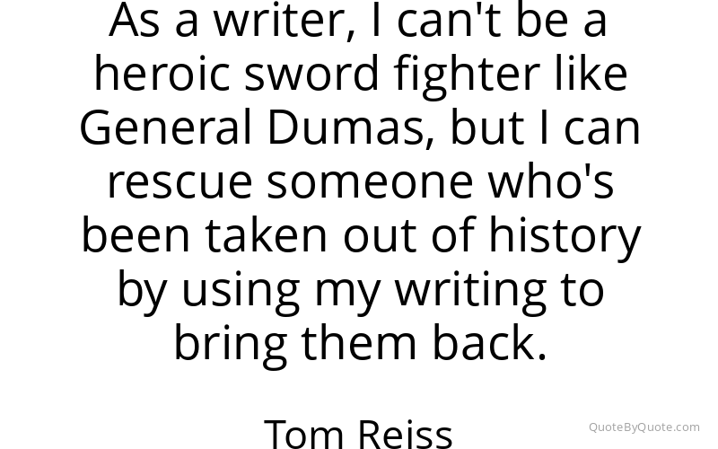 Preview image for this quote by Tom Reiss