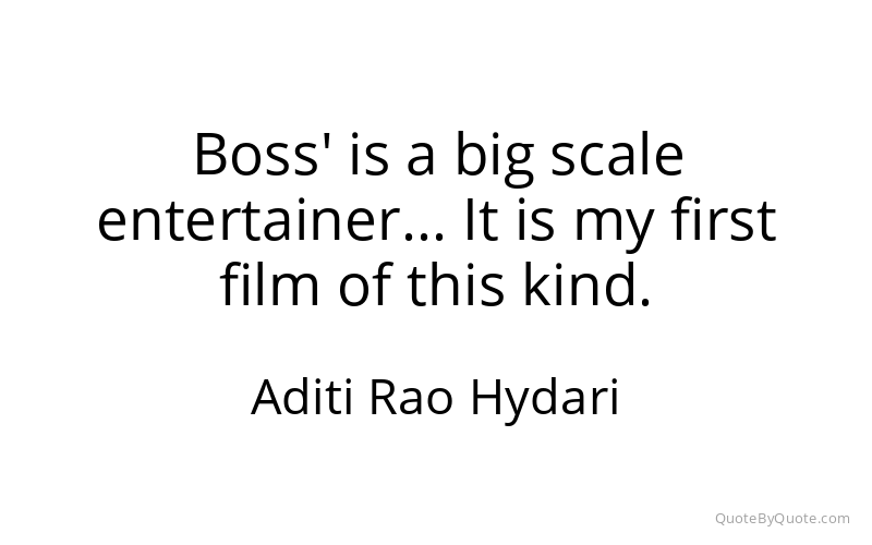 Preview image for this quote by Aditi Rao Hydari