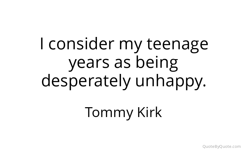 Preview image for this quote by Tommy Kirk