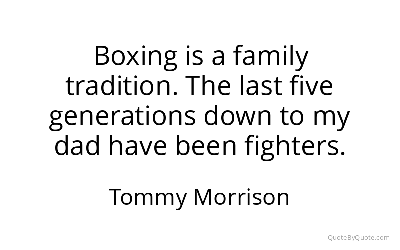 Preview image for this quote by Tommy Morrison