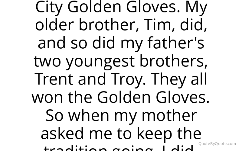 Preview image for this quote by Tommy Morrison