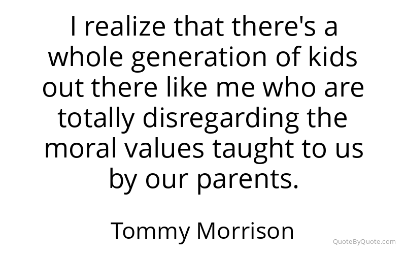 Preview image for this quote by Tommy Morrison