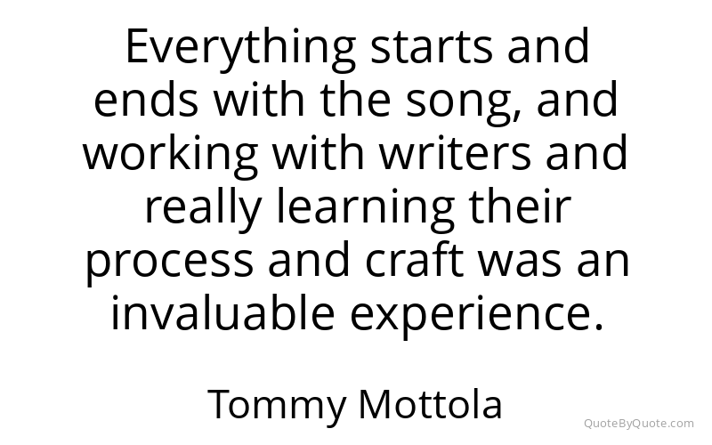 Preview image for this quote by Tommy Mottola