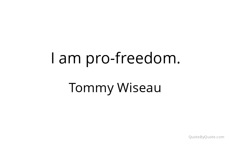 Preview image for this quote by Tommy Wiseau