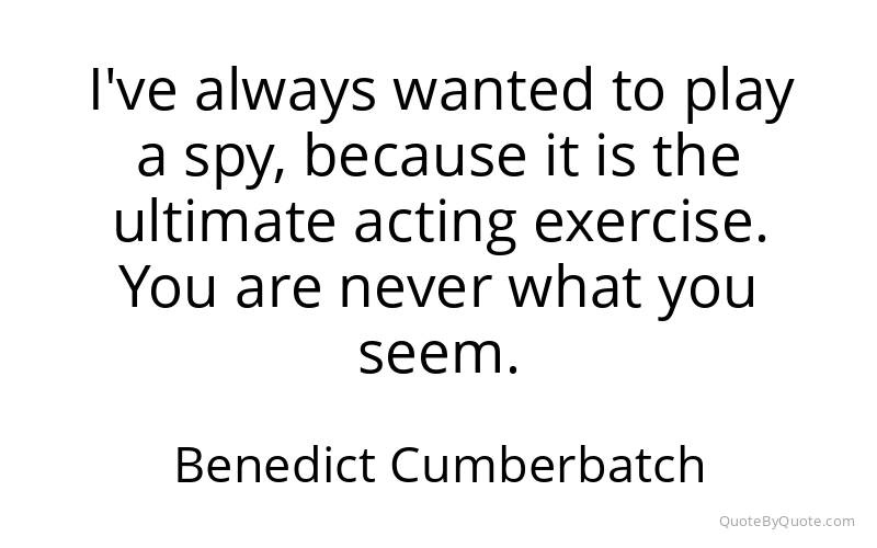 Preview image for this quote by Benedict Cumberbatch