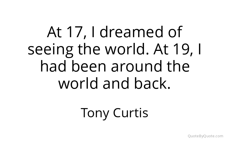Preview image for this quote by Tony Curtis