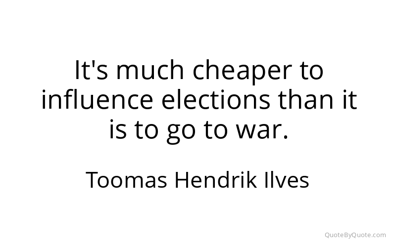 Preview image for this quote by Toomas Hendrik Ilves