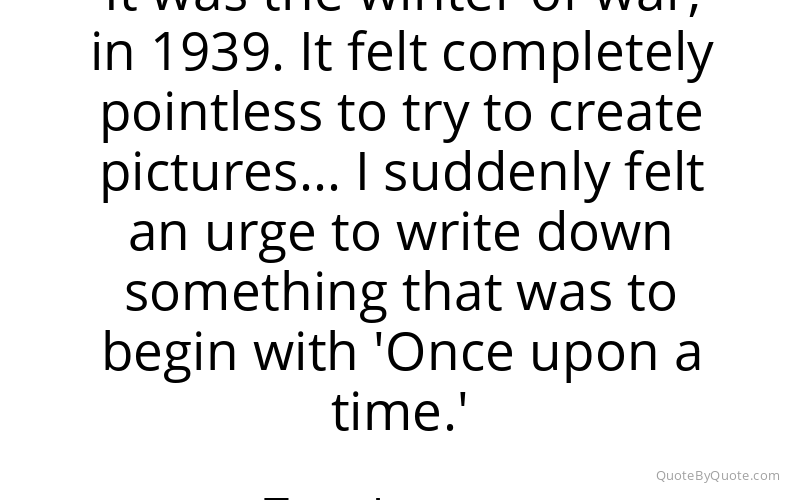Preview image for this quote by Tove Jansson