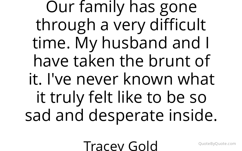 Preview image for this quote by Tracey Gold