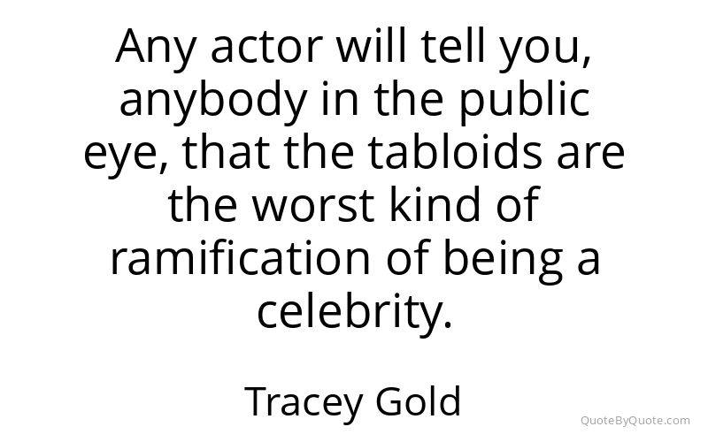 Preview image for this quote by Tracey Gold