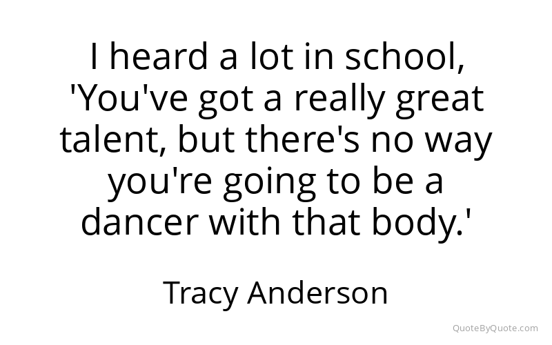 Preview image for this quote by Tracy Anderson
