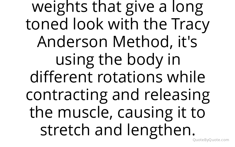 Preview image for this quote by Tracy Anderson