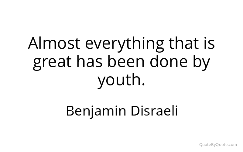 Preview image for this quote by Benjamin Disraeli