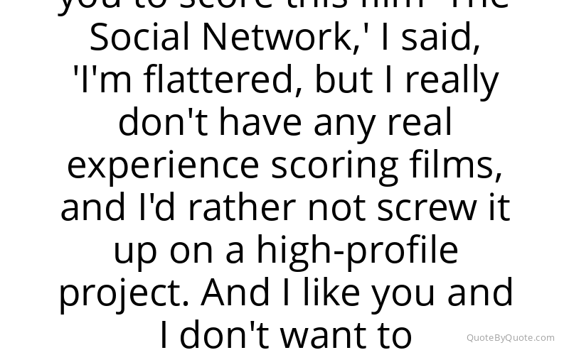 Preview image for this quote by Trent Reznor