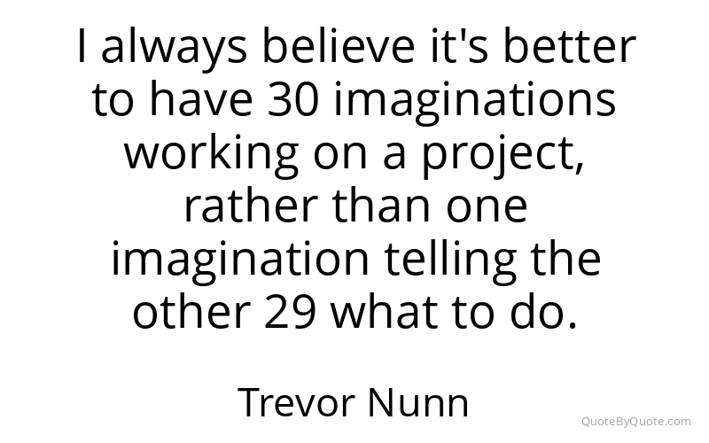 Preview image for this quote by Trevor Nunn