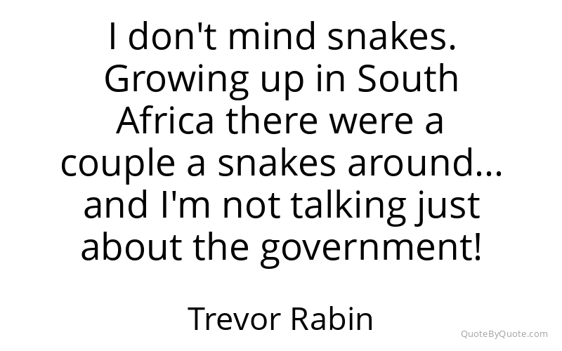 Preview image for this quote by Trevor Rabin
