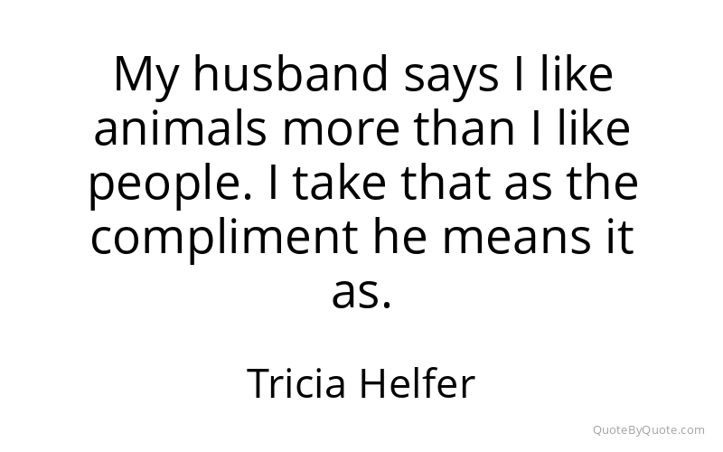 Preview image for this quote by Tricia Helfer