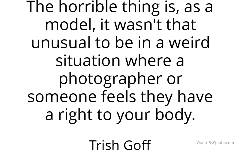 Preview image for this quote by Trish Goff