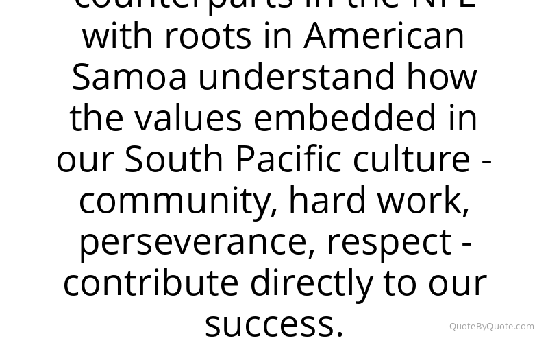 Preview image for this quote by Troy Polamalu