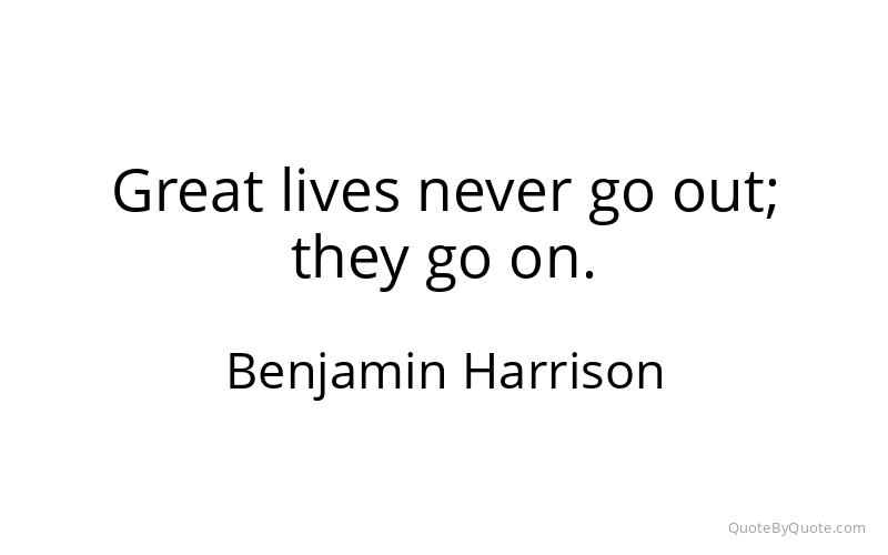Preview image for this quote by Benjamin Harrison