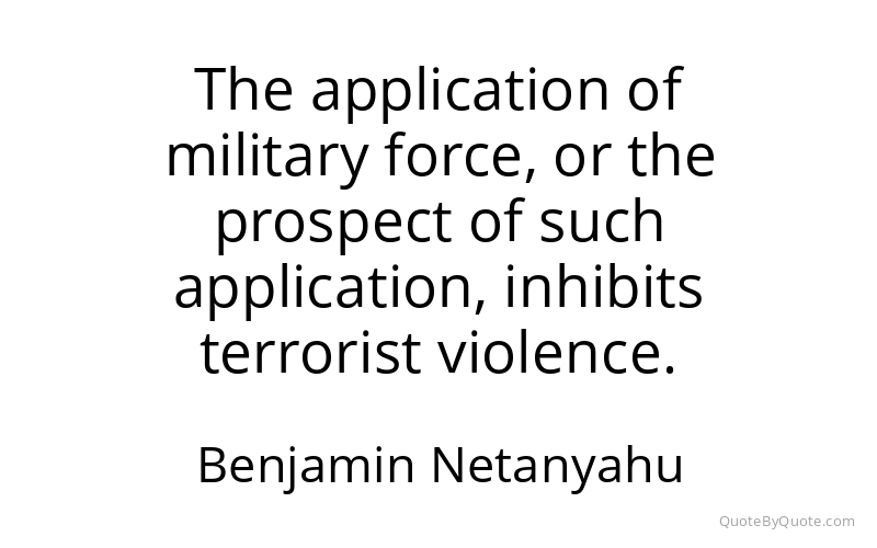 Preview image for this quote by Benjamin Netanyahu