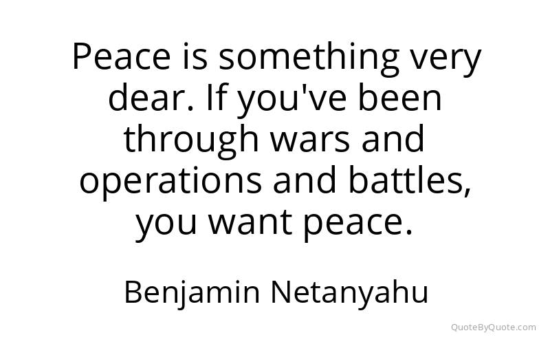 Preview image for this quote by Benjamin Netanyahu