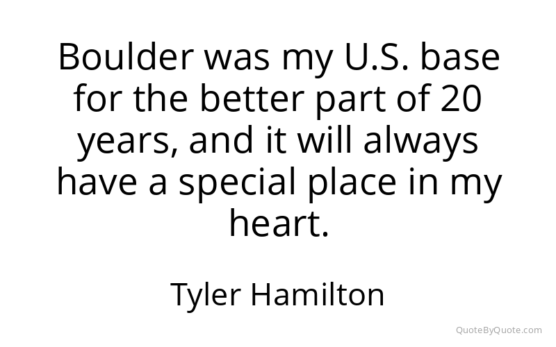 Preview image for this quote by Tyler Hamilton