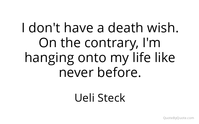 Preview image for this quote by Ueli Steck