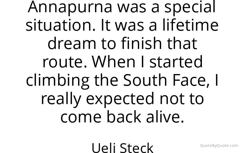 Preview image for this quote by Ueli Steck