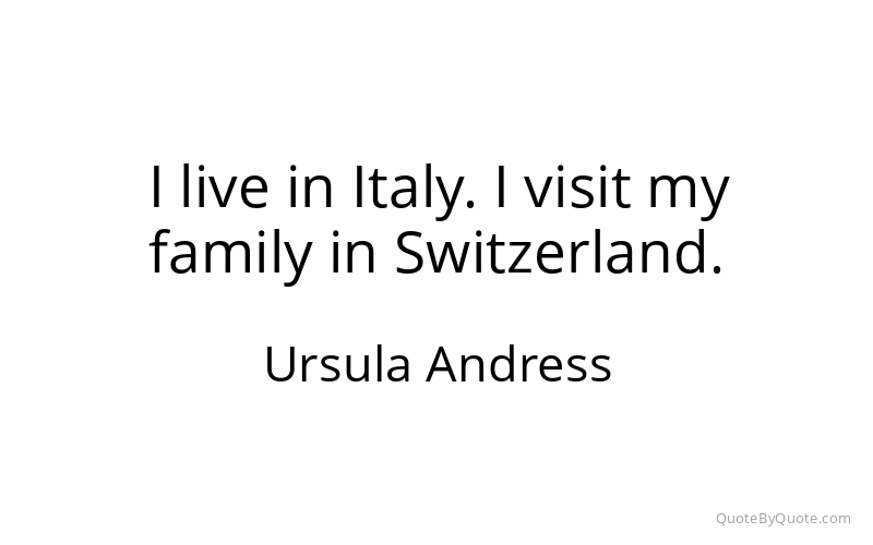 Preview image for this quote by Ursula Andress