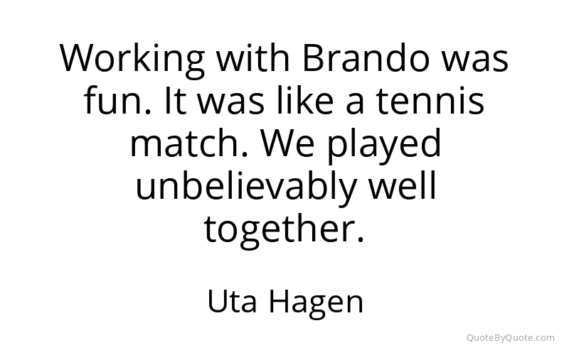 Preview image for this quote by Uta Hagen