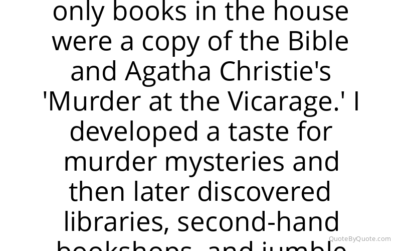 Preview image for this quote by Val McDermid