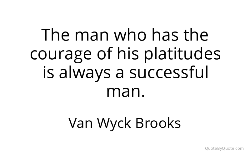 Preview image for this quote by Van Wyck Brooks