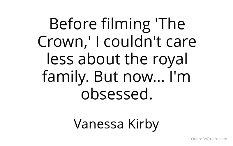 Preview image for this quote by Vanessa Kirby
