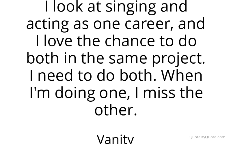Preview image for this quote by Vanity