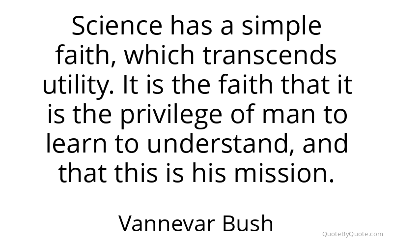 Preview image for this quote by Vannevar Bush