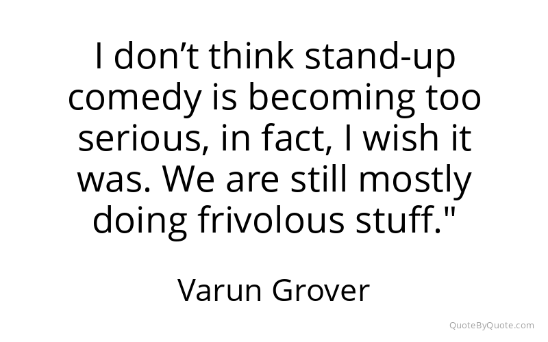 Preview image for this quote by Varun Grover